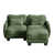 Chenille verte