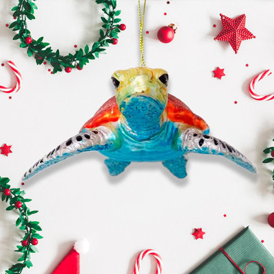 Ornement de Noël en verre Herlane