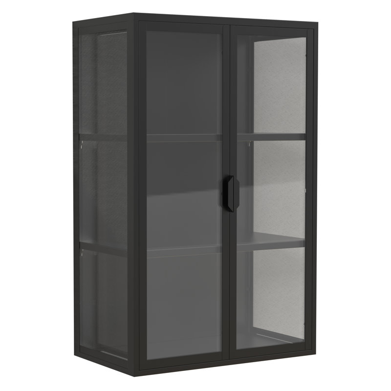 Pelico Display Cabinet, Black