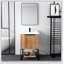 Meuble-lavabo autoportant de 24 po avec lavabo en résine
