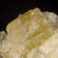 Fluorite cubique jaune avec pyrite - Mine Hilton