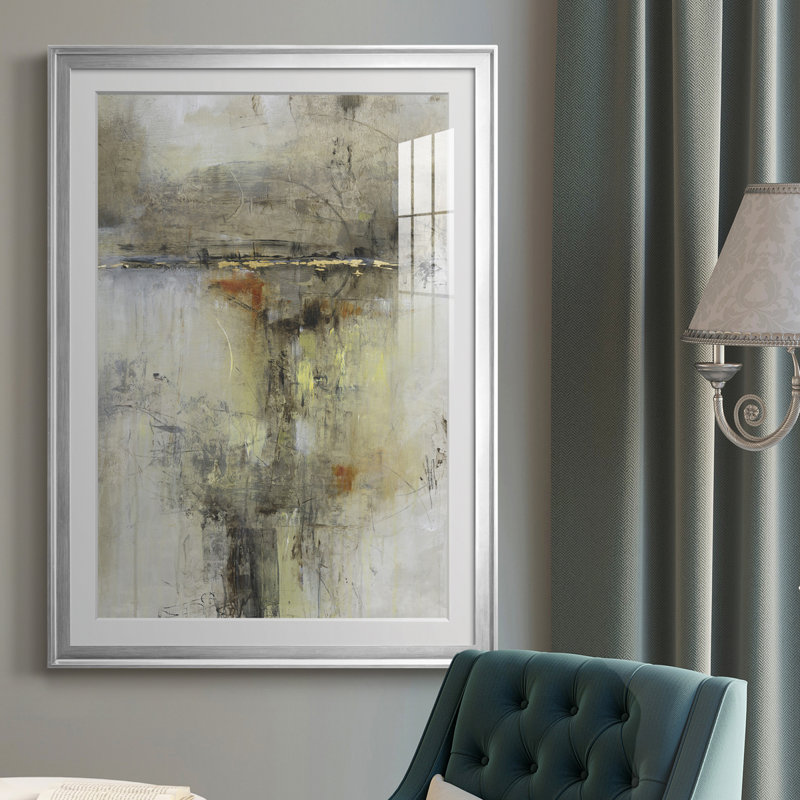 Cross Over I, reproduction encadrée de qualité supérieure - prête à être accrochée, H 30,5 po x l 22,5 po x P 1 po
