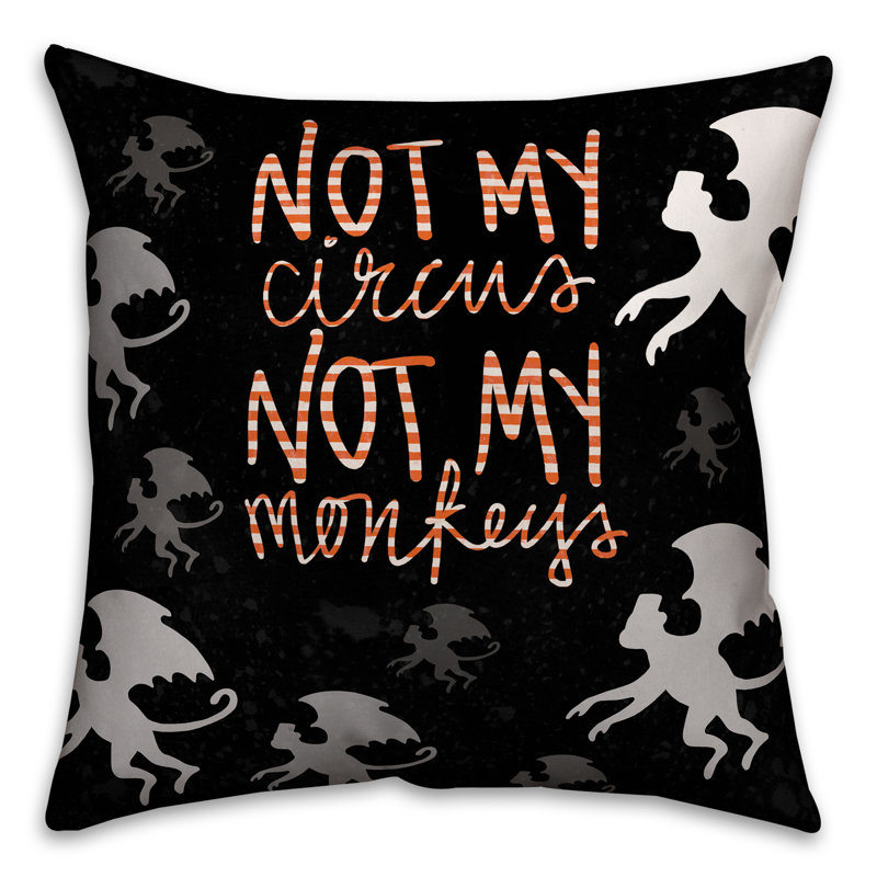 Coussin « not my cirque my », Intérieur