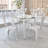 Angeleca Commercial Square Metal Indoor-Outdoor Table-1706821940-1717710904