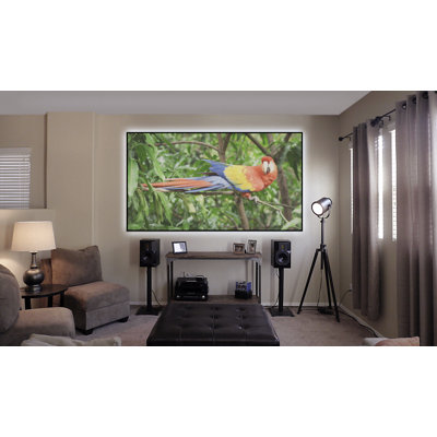 Aeon CineGrey 3D®, 158" Diag., 16:9 4K/8K Ultra HD, Ceiling Ambien Light Rejecting Front Projection Fixed Frame Screen