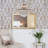 Donow Solid Wood Flat Wall Mirror