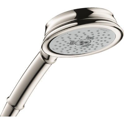 hansgrohe Croma 100 Classic Handshower 3-Jet, 1.5 GPM