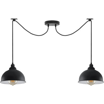 - Light Black Dome Pendant