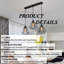 Carnbrock 3 - Light Black Kitchen Island Pendant-338759691