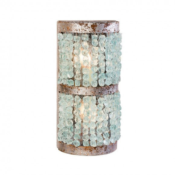 Crystal 2 - Light Flush Mounted Sconce