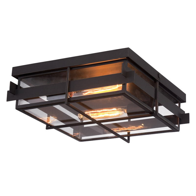 Muller Glass Flush Mount