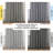 Jetset Polyester Textured Thermal Blackout Single Grommet Curtain Panel-541003010-541003015