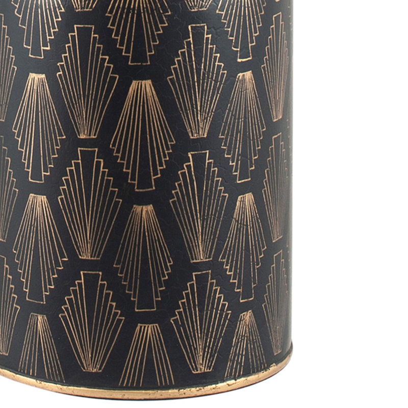 Deloatch Wood Lamp Base Lamp