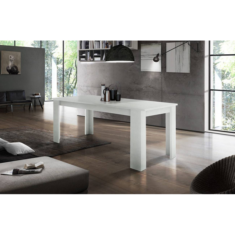 Goncalvo Dining Table, White Larch, H75 x 210L x 90W