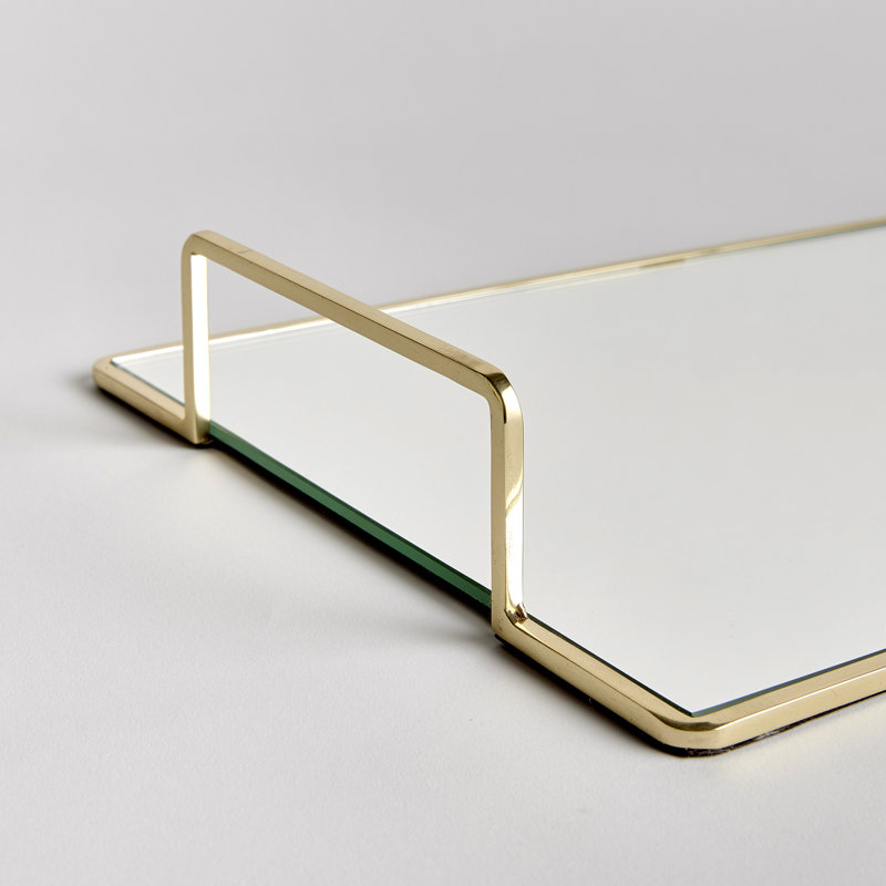 Covina Decorative Tray, 2.5" H x 10.75" D x 17.5" W