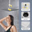 Pomme de douche fixe Rain-90695582