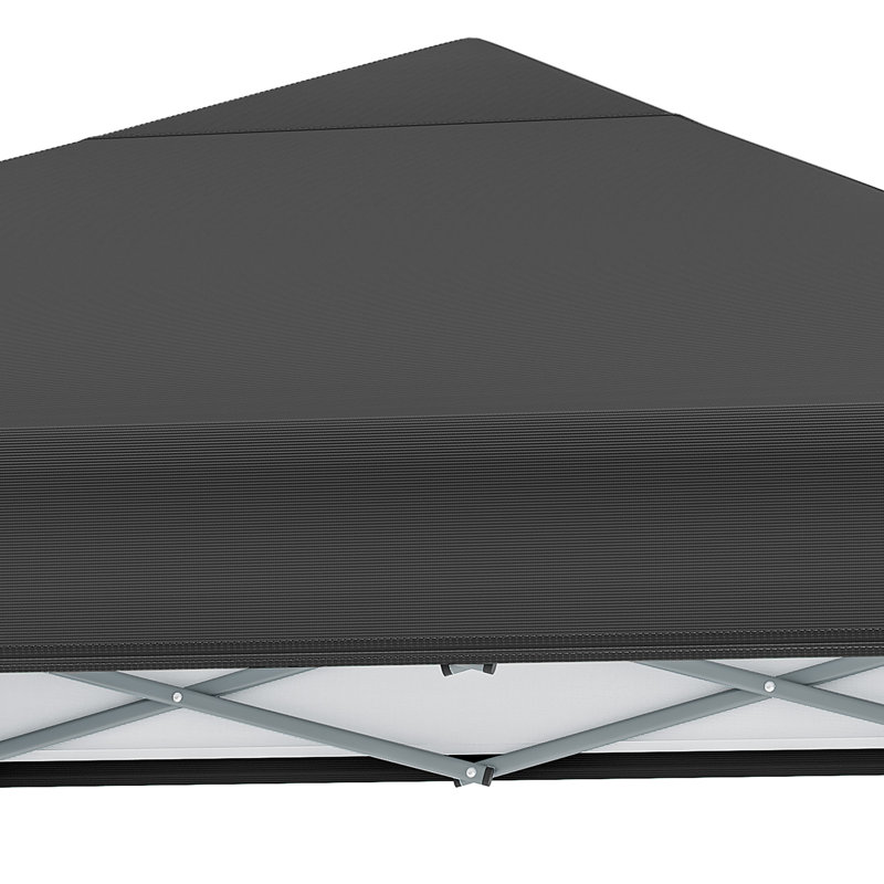 3m X 3m Pop-up Gazebo, Black