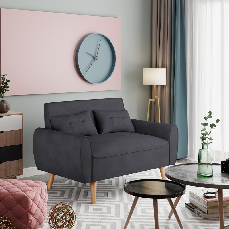 Fauteuil Bergthold, Noir, noir, noir, noir