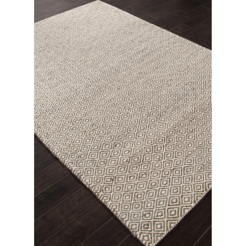Naturals Ambary Geometric Area Rug in Tan/Birch, Rectangle 9' x 12'