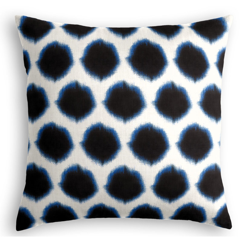 Square Pillow Cover & Insert, 16" x 16", Black