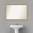 Astor Champagne Bathroom Vanity Non-Beveled Wall Mirror-1829924799