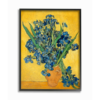 " Van Gogh Irises Post Impressionist "