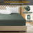 Solayne Deep Pocket Fitted Sheet Only 100% Long Staple Cotton Breathable Bottom Sheet Fits Up To 14" Deep Mattress-111075371-111075373