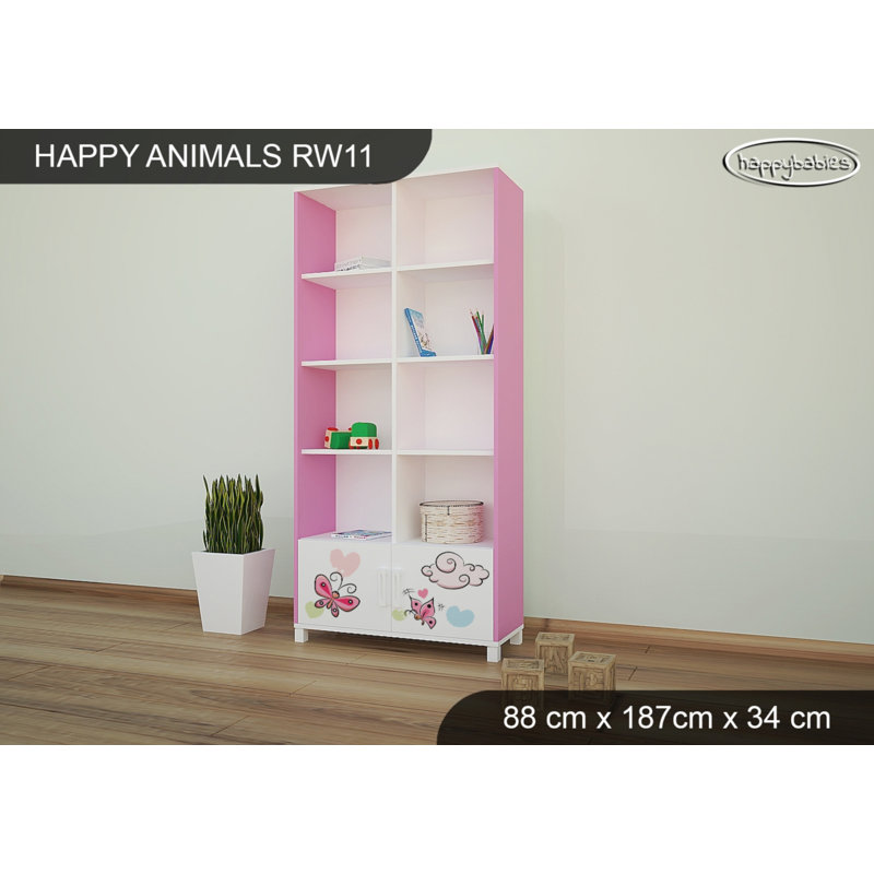 187cm H X 88cm W Animals Kids Cube, Pink