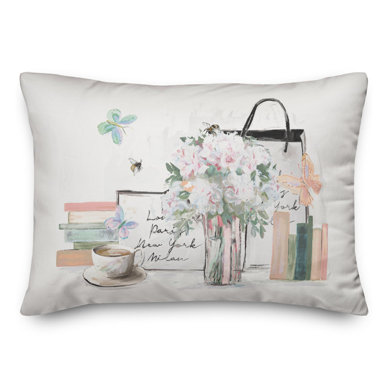 Housse et insert de coussin rectangulaire Fashion Still Life