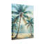 Plantes et fleurs, palmiers tropicaux, scène de plage, art-647126103