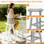 Tabourets de bar 29 po Hdpe Poly Lumber-1833209505-1833209517-1834626936
