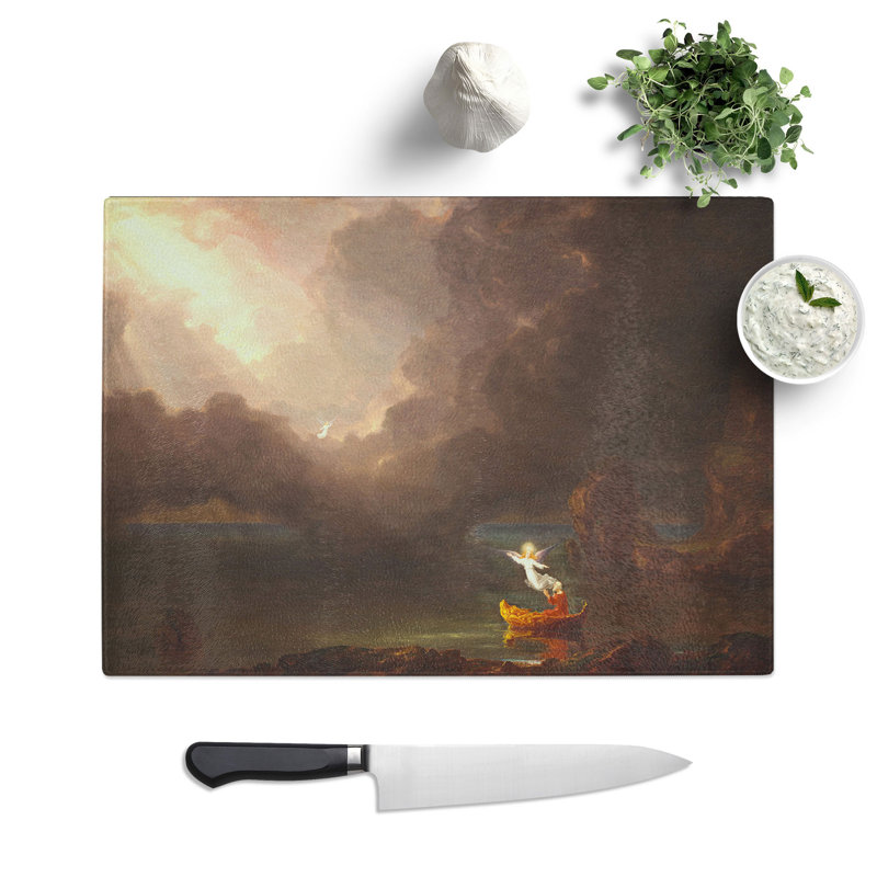 The Voyage of Life Old Age by Thomas Cole Chopping Board, 0.4cm H x 20cm W x 28.5cm L