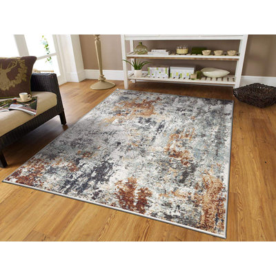 Tapis beige / gris Ceja