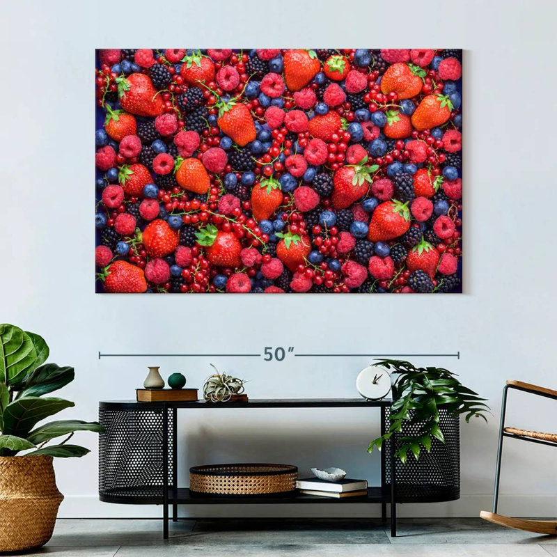 Yarlin Berries, 34'' H x 51'' W