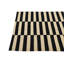 Tapis noir et blanc 3x5 Pinkerton