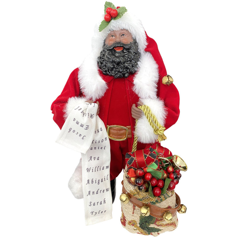 12 Â« Le PÃ¨re NoÃ«l noir qui vÃ©rifie sa liste Â»