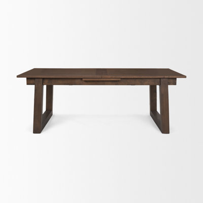 Rayniah Extendable Solid Wood Dining Table