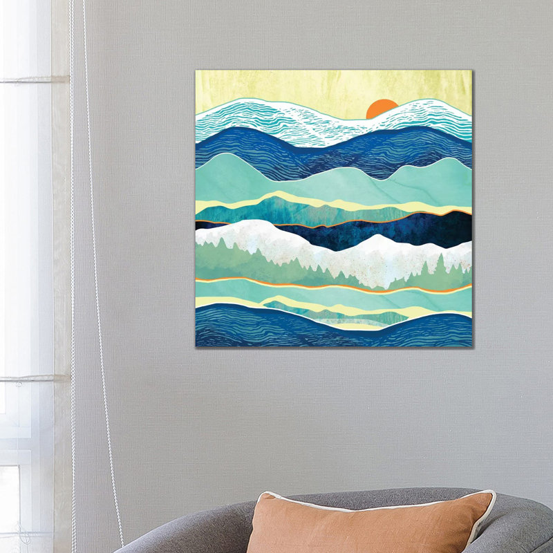 Winter Cold - Print on Canvas, No Framed, 66.04 cm H x 66.04 cm W x 1.91 cm D