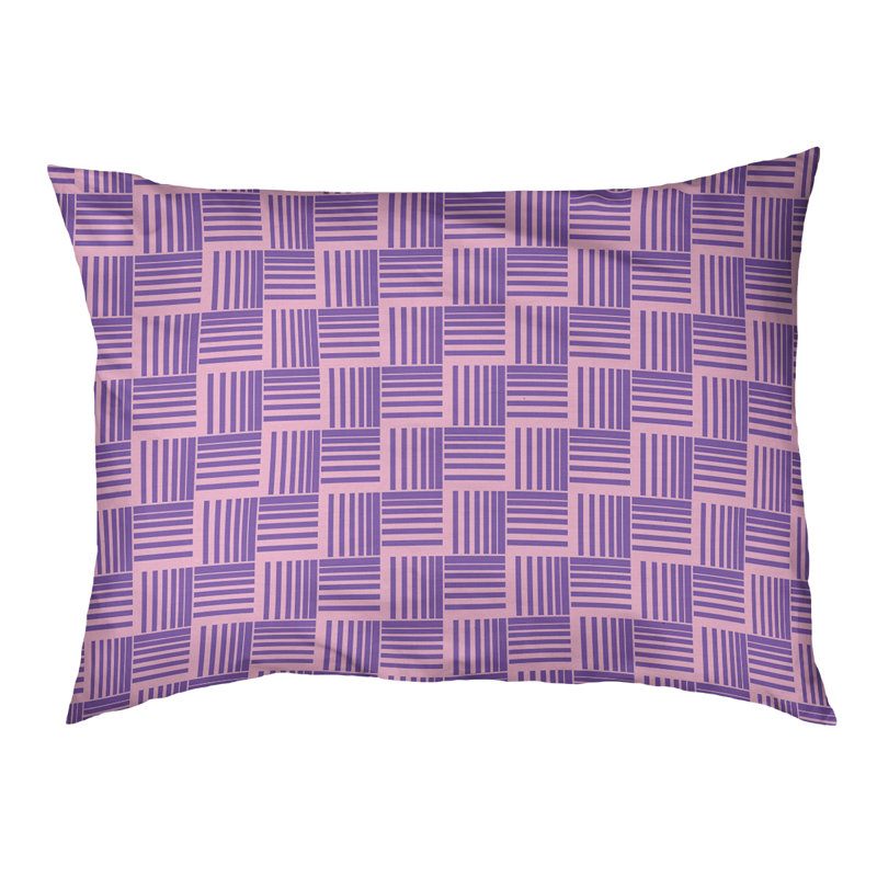 Coussin Cheng, Grand (l 50 po x P 7 po x H 40 po), Rose/mauve