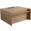 Meuble-lavabo autoportant 36 po avec poignées en métal 36 po imitation chêne couleur Bvb02436imo-503957451