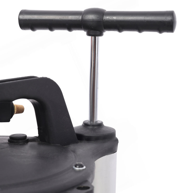 Pompe d'extraction d'huile pneumatique / manuelle 9L, extracteur d'évacuateur de fluide de vidange d'huile pour évacuation de vide de liquides automobiles