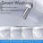 Elongated Smart Toilet With Bidet, Auto Functions, Warm Seat, Side Button - Bathroom Elegance Option Water, Foot Sensor