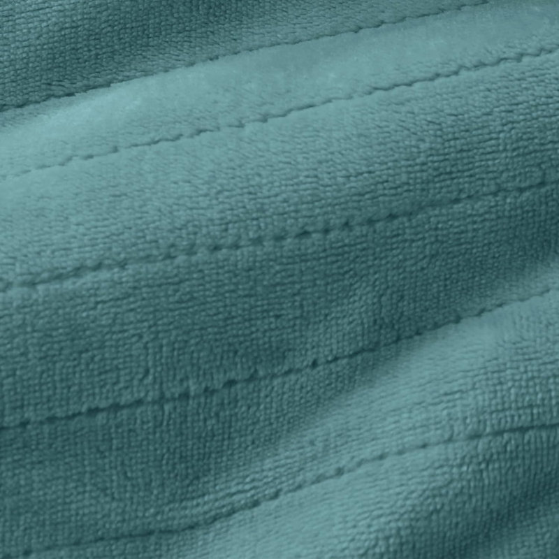 Winter Heated Blanket, Soft Flannel Electric Blanket with 4 Time Settings, 6 Heating Settings, Twin, Classic Amazonite