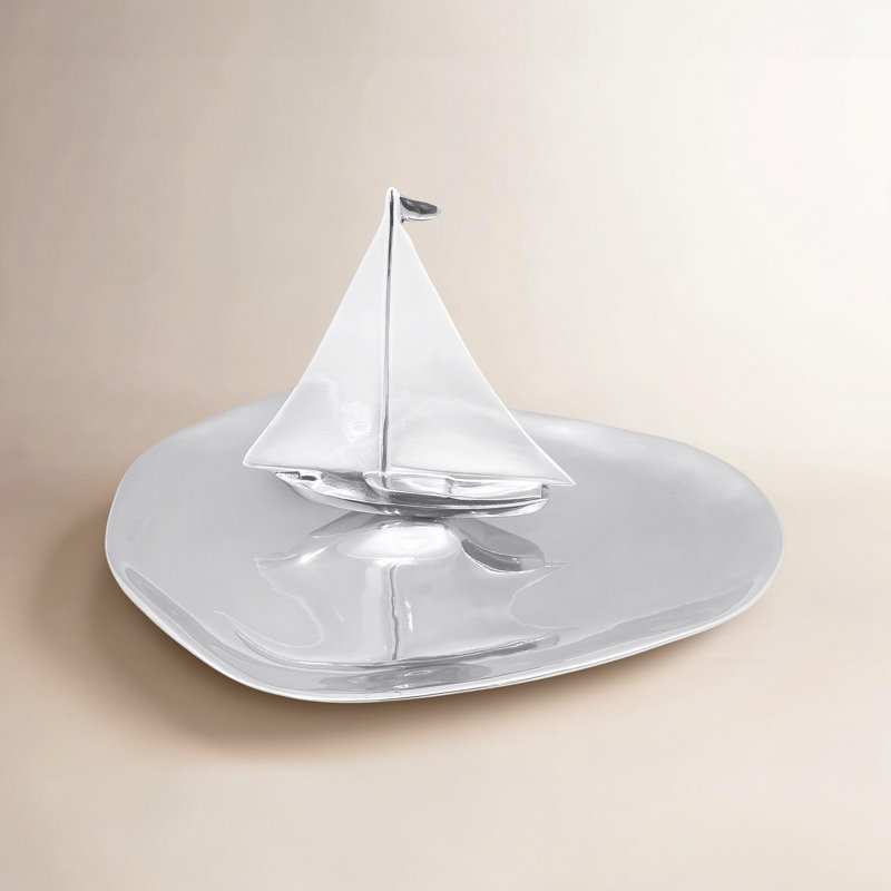 Mariposa High Seas Aluminum Platter