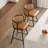 26"H Rattan Swivel Bar Stools Set Of 2-711321657