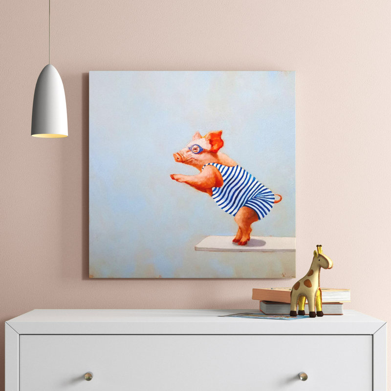 Lucia Heffernan - Wrapped Canvas Print, 45.72 cm H x 45.72 cm W x 1.91 cm D, Open/Framed Gallery Wrapped
