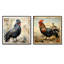 Ensemble de salon rétro coq majestueux I - coq rétro-102587858-102587861