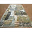 Tapis en laine noué à la main à motif géométrique abstrait gris 10 pi x 14 pi 8CF4912B8EDD4B34B4E6903DBC395DC8