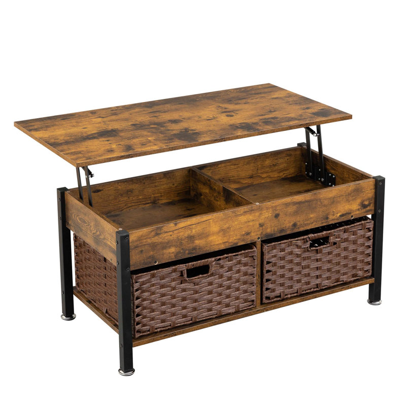 Seira Single Coffee Table, Light Brown