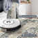 Medallion Non Slip Washable Area Rug(Blue)